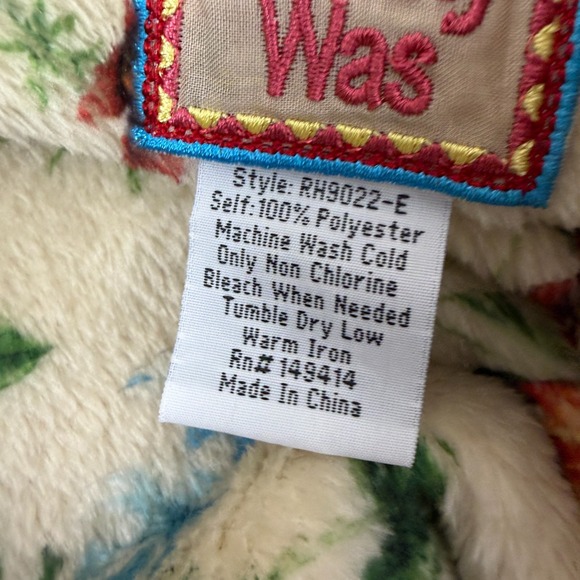 Johnny Was Dreamer Travel Blanket Case Cover Pouch Only *NO BLANKET* - Picture 8 of 8